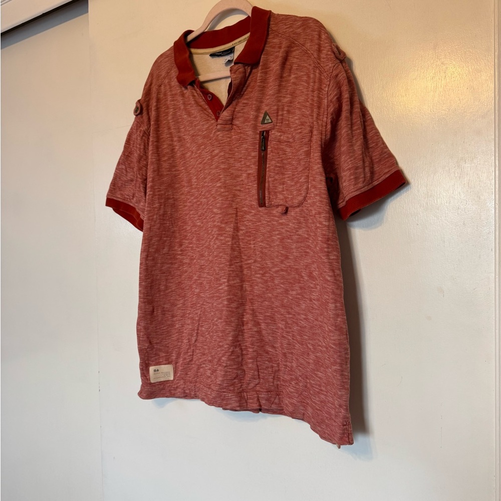 Men’s Rocawear Red Polo - Picture 6 of 10